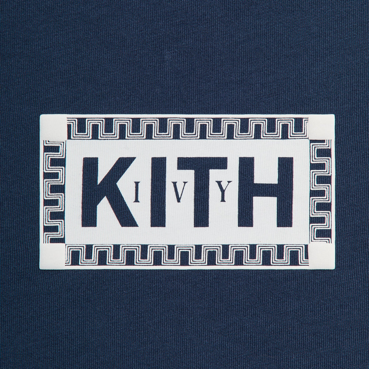 Kith Ivy Classic Logo Long Sleeve Tee - Nocturnal - PH