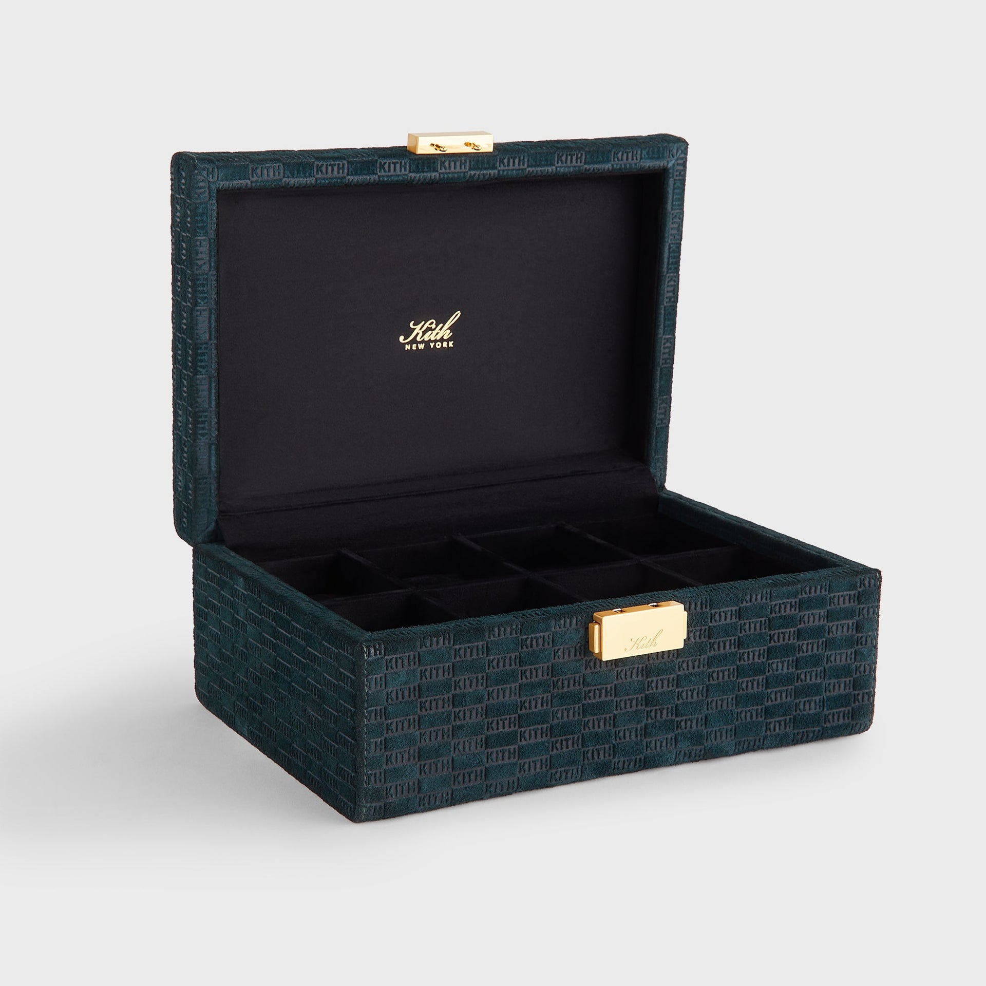 Kithmas Monogram Suede Leather Watch Box - Stadium