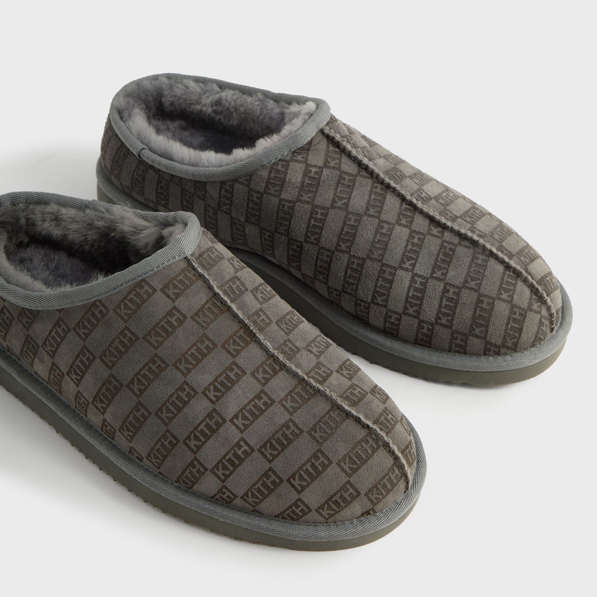 Kith Monogram Shearling Slippers - Idea - PH