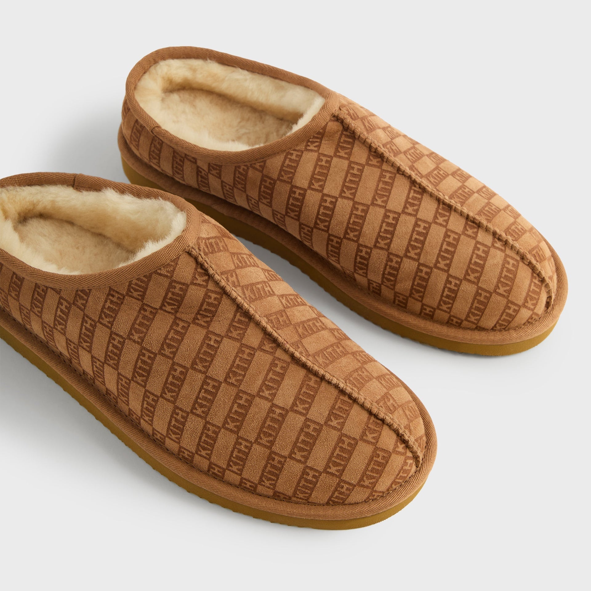 Kith Monogram Shearling Slippers - Loft - PH
