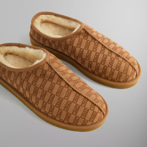 Kithmas Monogram Shearling Slippers - Loft