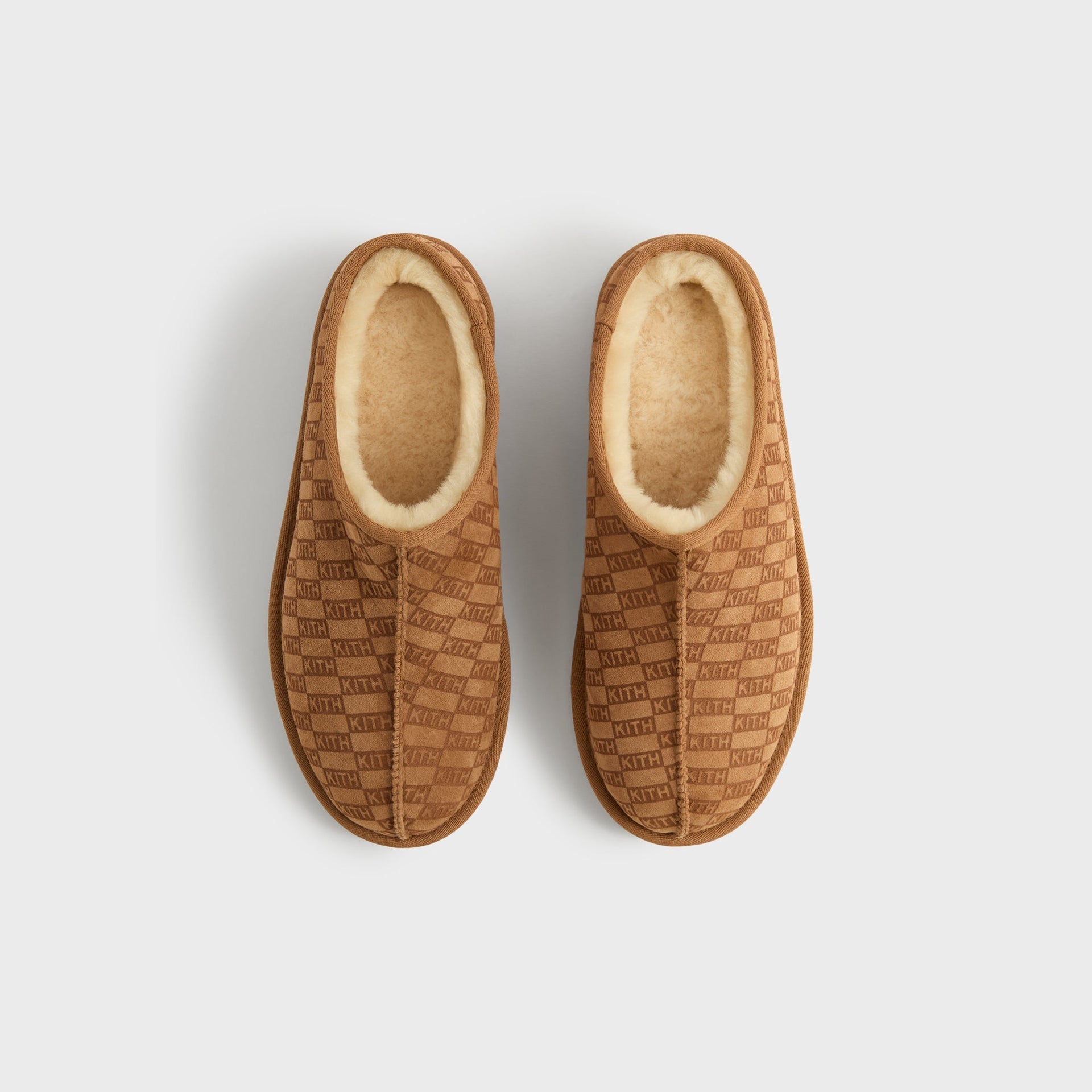 Kith Monogram Shearling Slippers - Loft - PH