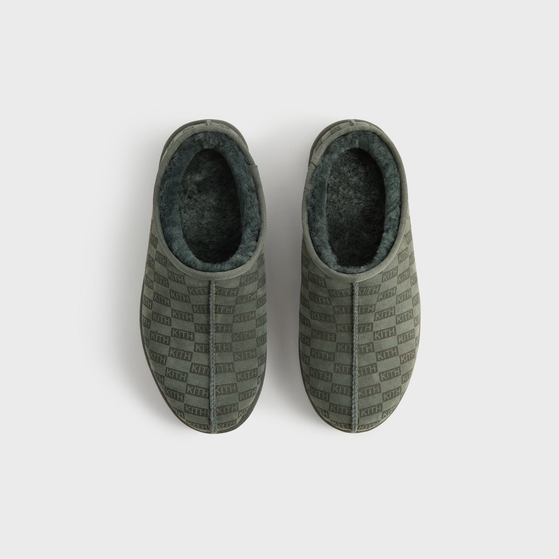 Kith Monogram Shearling Slippers - Stadium - PH