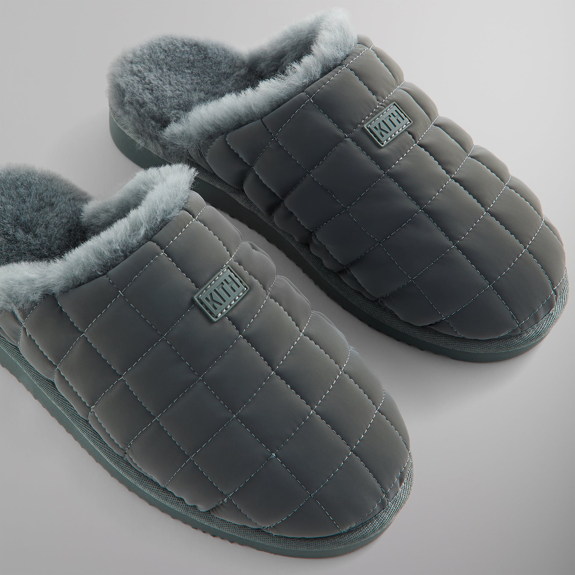 Kith Puffed Logo Slippers - Machine