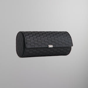 Kithmas Monogram 3 Watch Roll - Black