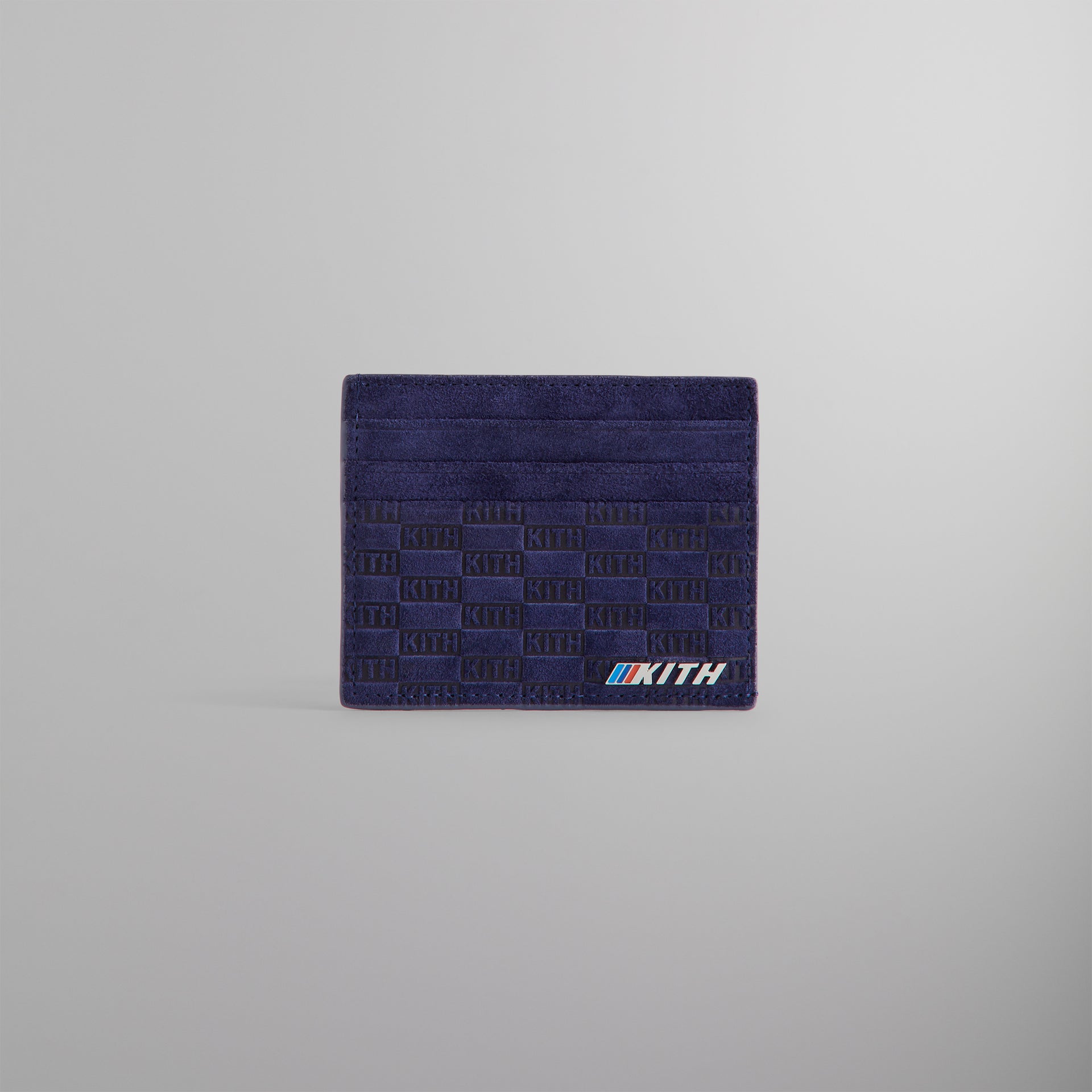 Kith for BMW Monogram Suede Card Holder - Techno Violet