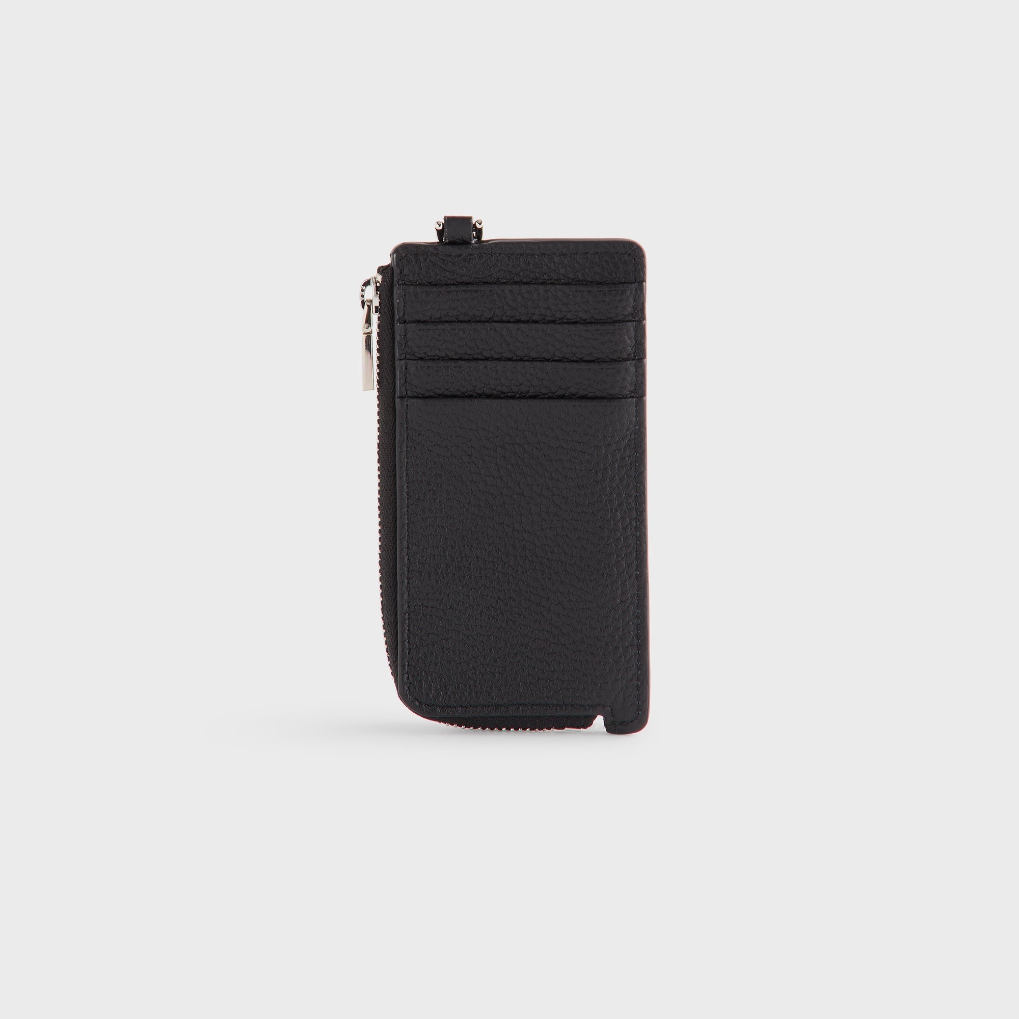 Kith Studded Chained Zipped Cardholder - Black