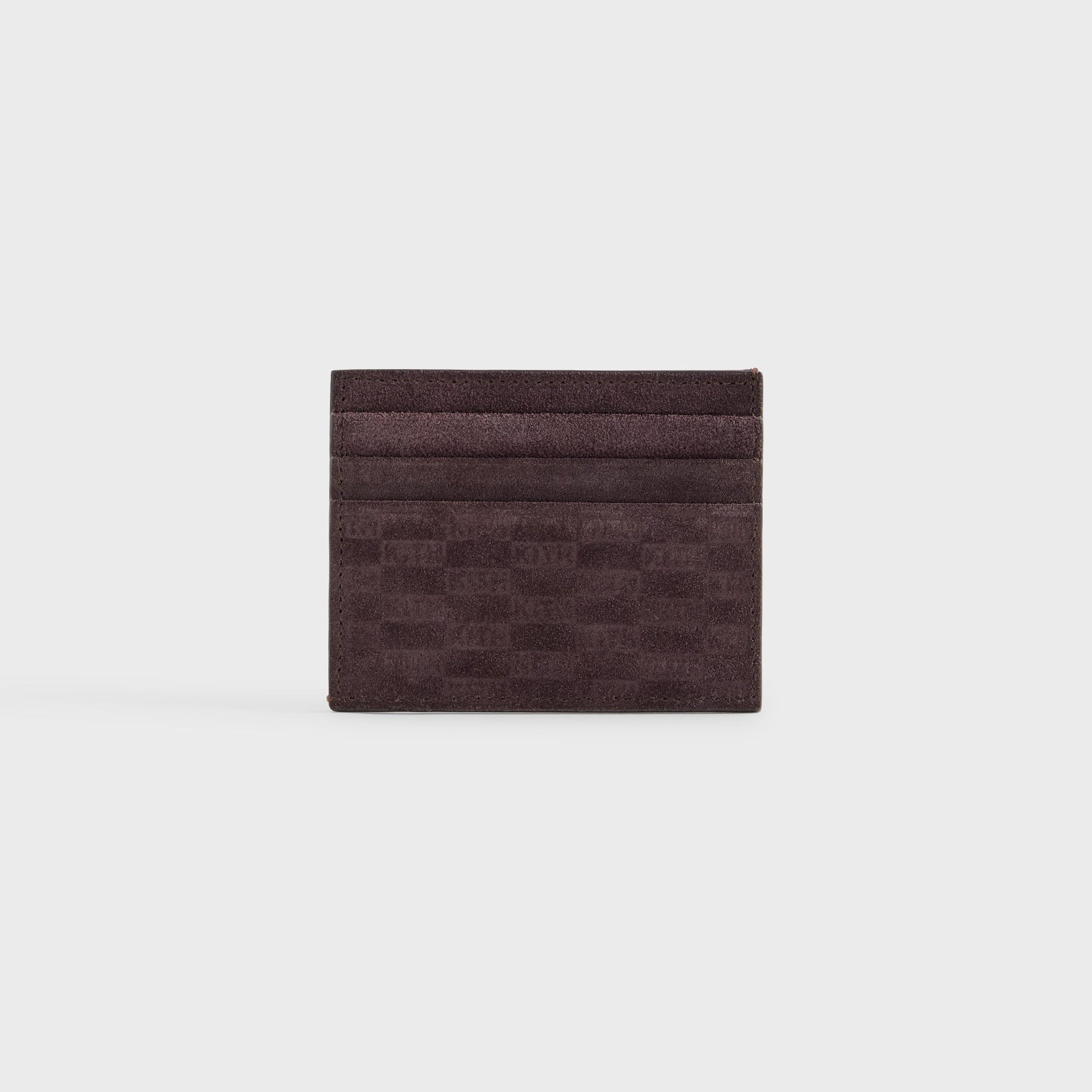 Kith Monogram Suede Card Holder - Incognito - PH