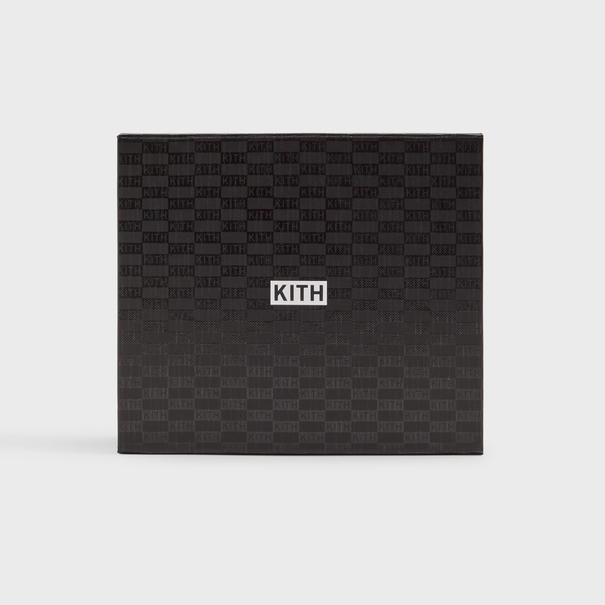 Kith Monogram Suede Card Holder - Ink