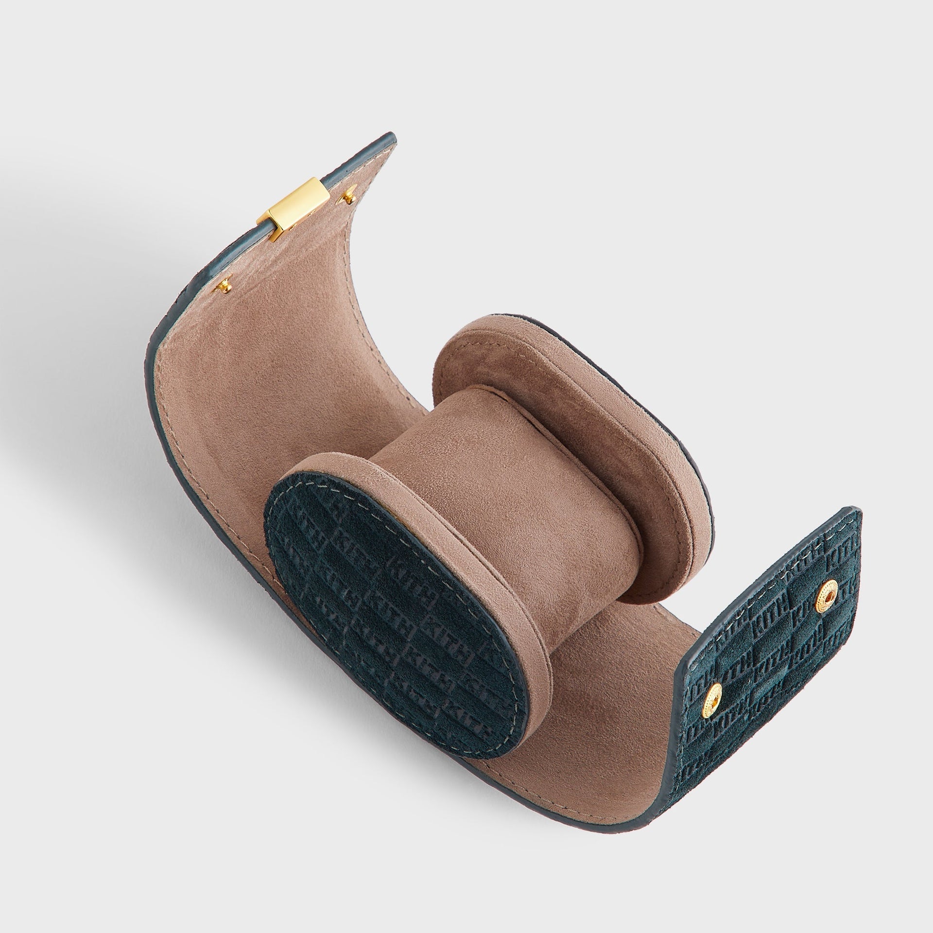 Kithmas Monogram Suede Leather Single Watch Roll - Stadium - PH