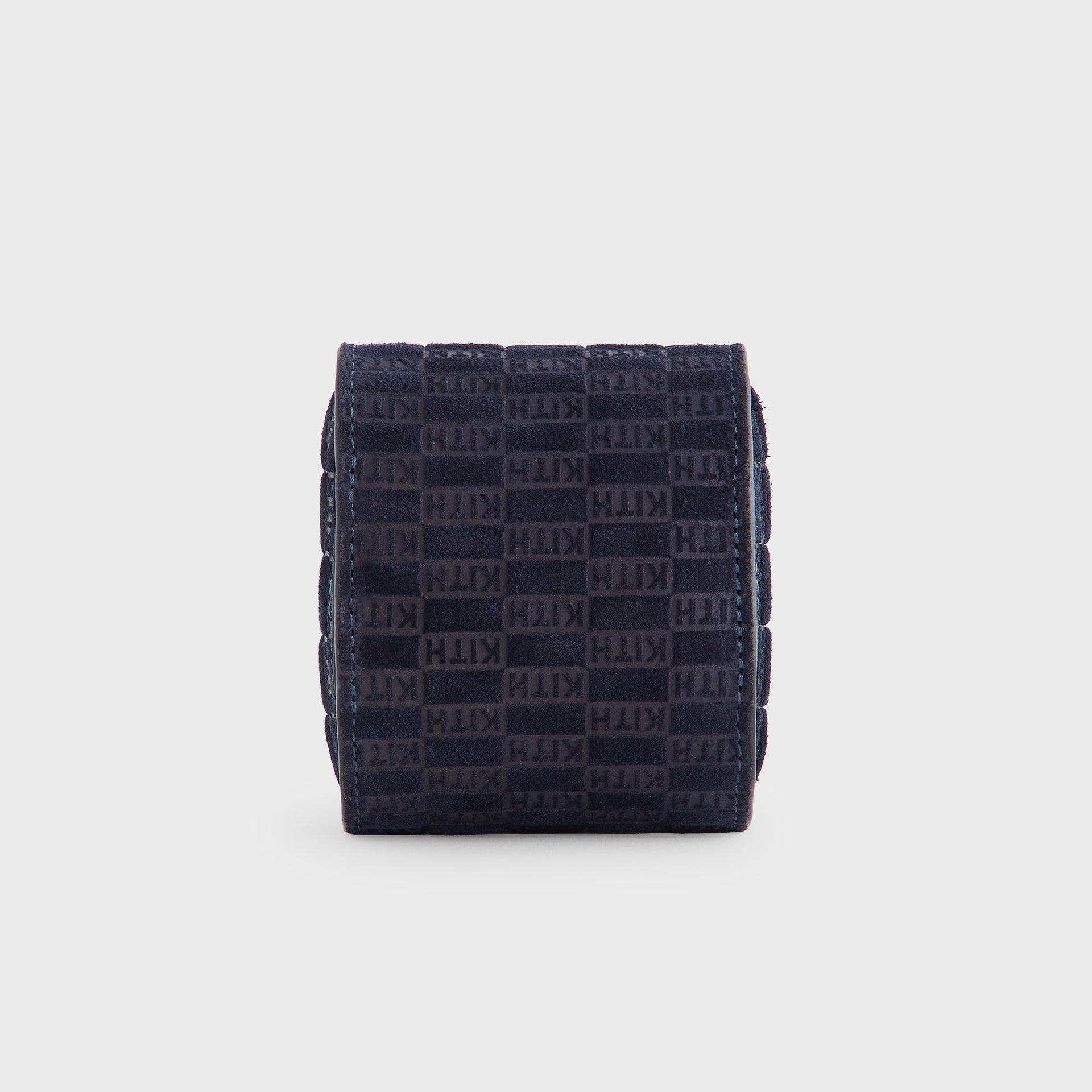 Kithmas Monogram Suede Leather Single Watch Roll - Ink - PH