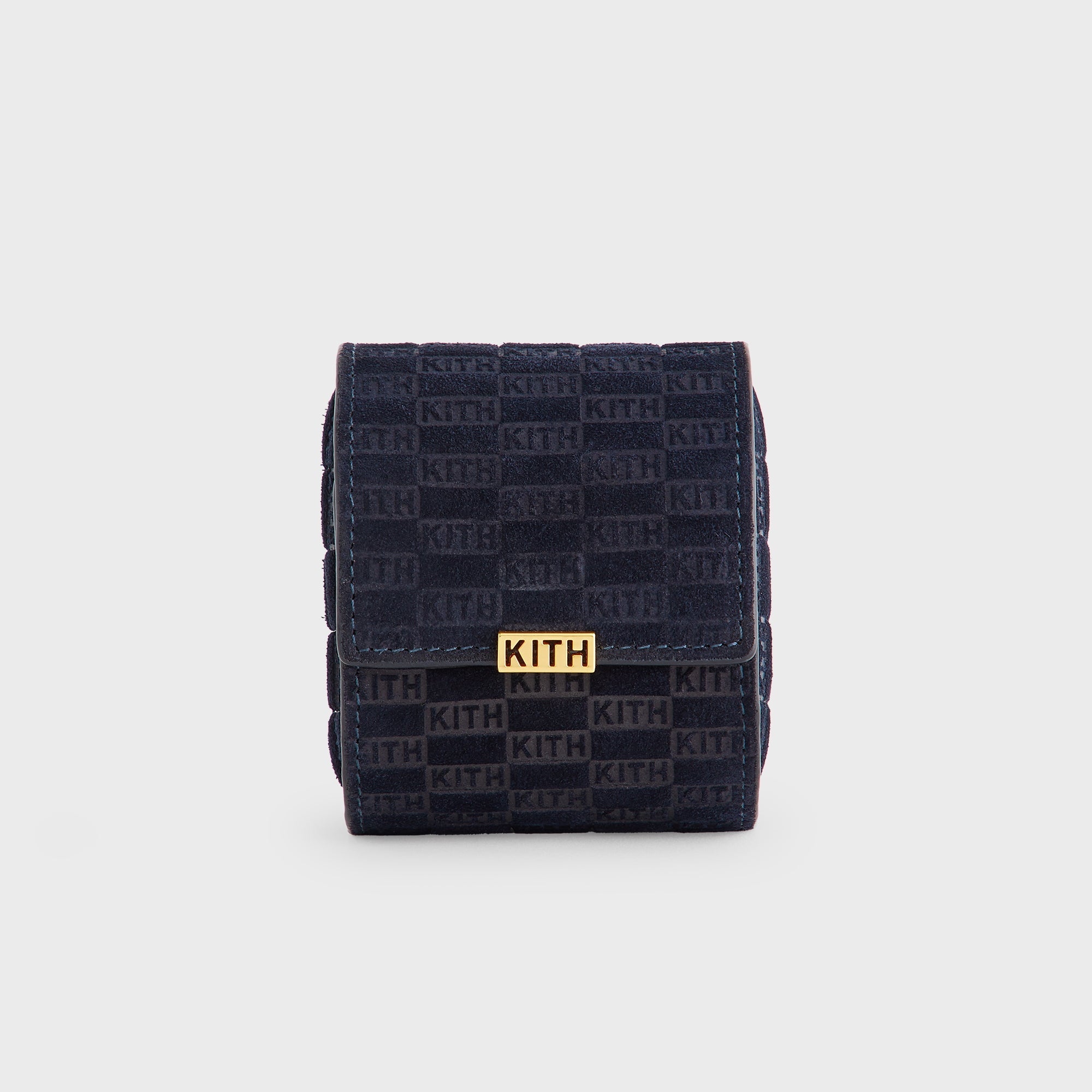 Kithmas Monogram Vachetta Zip Wallet - Black