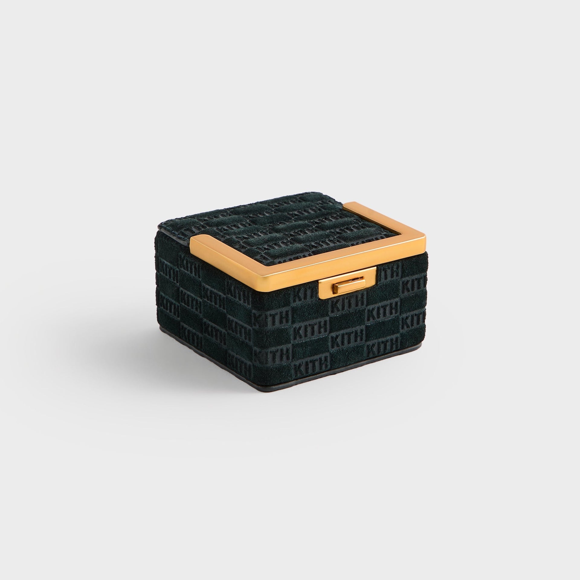 Kithmas Monogram Leather Square Frame Jewelry Case - Stadium - PH