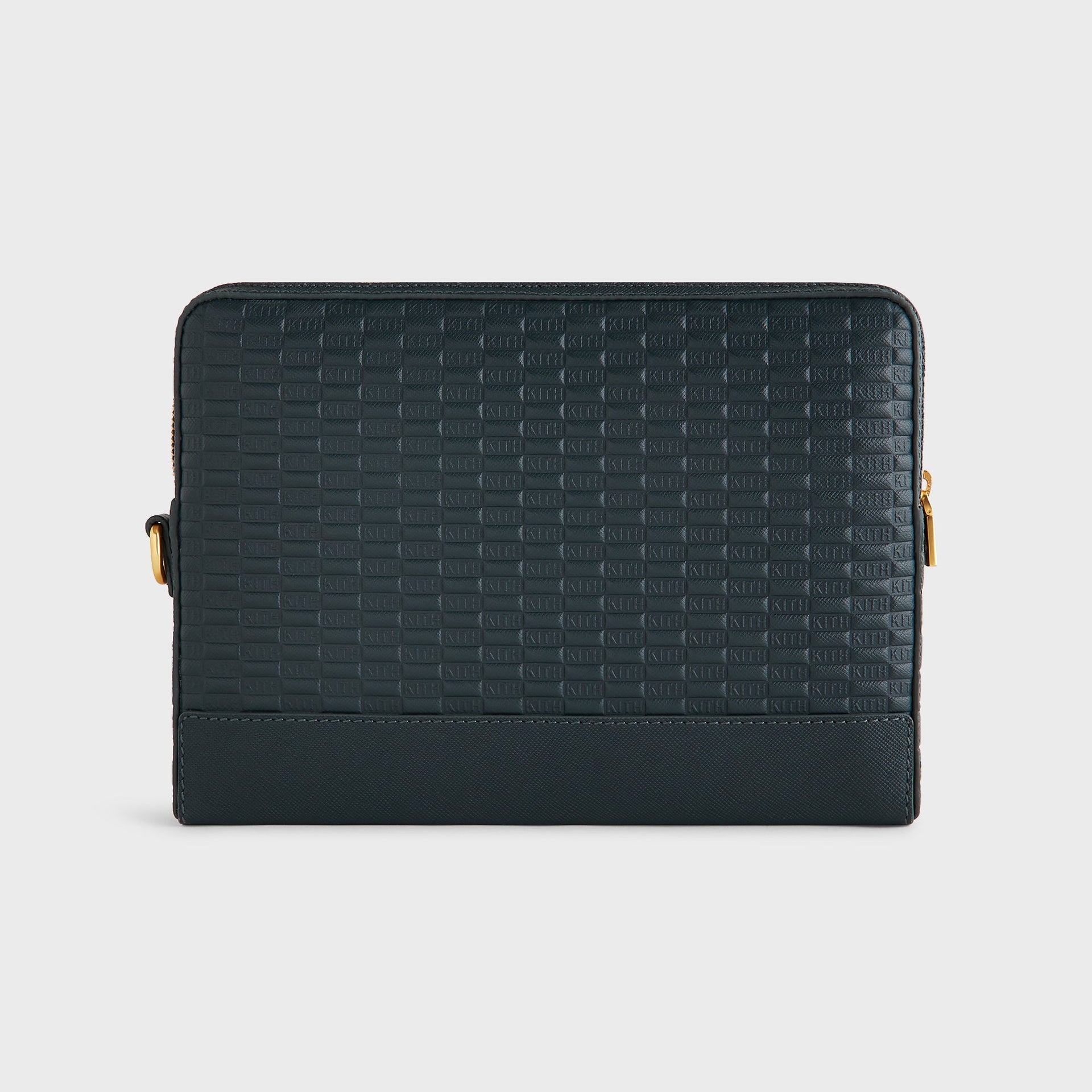 Kith Monogram Leather 11" Tech Case - Stadium