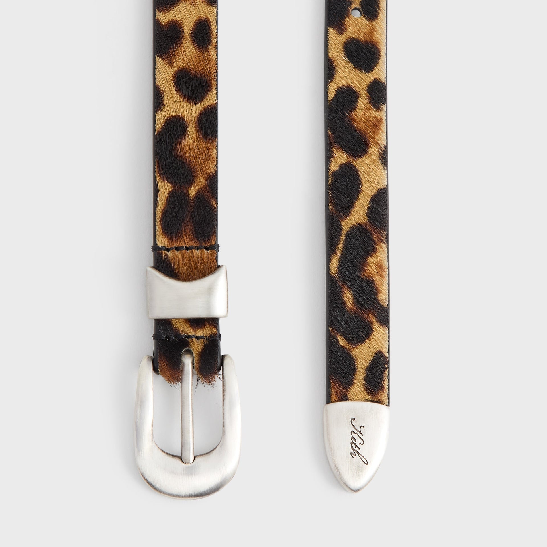 Kith Western Leopard Pony Hair Belt - Sanctuary - PH