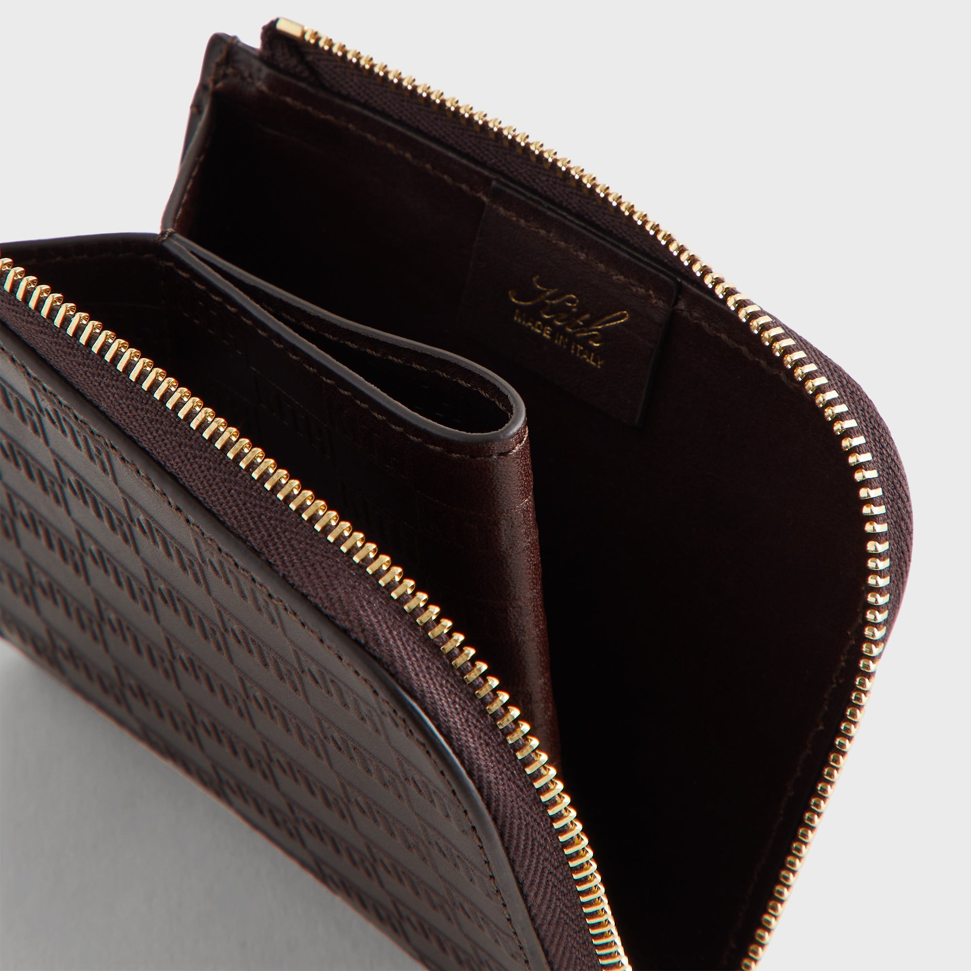 M*R様 kith zip wallet Kith Monogram Vachetta Zip Wallet - Incognito