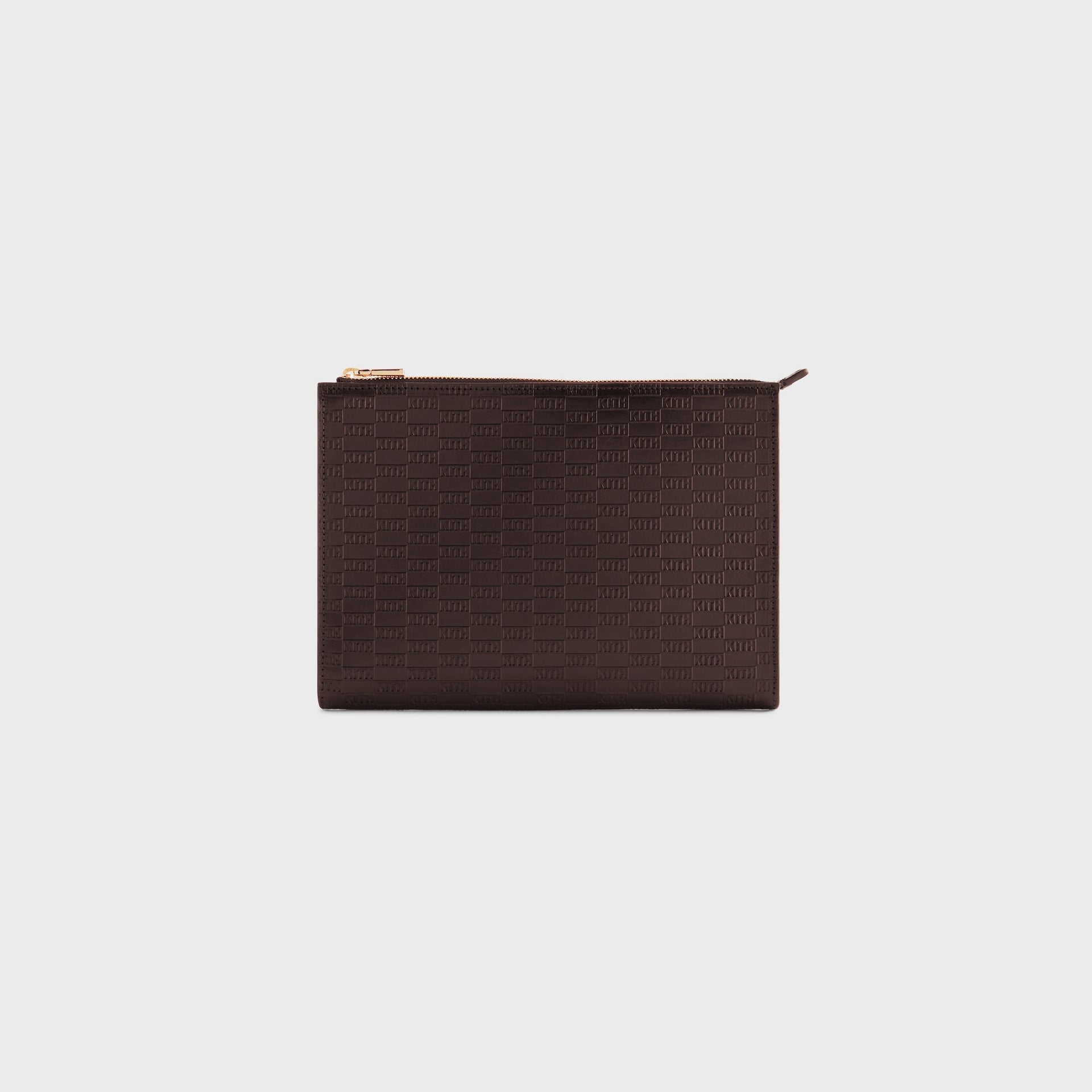 Kithmas Monogram Vachetta Leather Zip Pouch - Incognito - PH