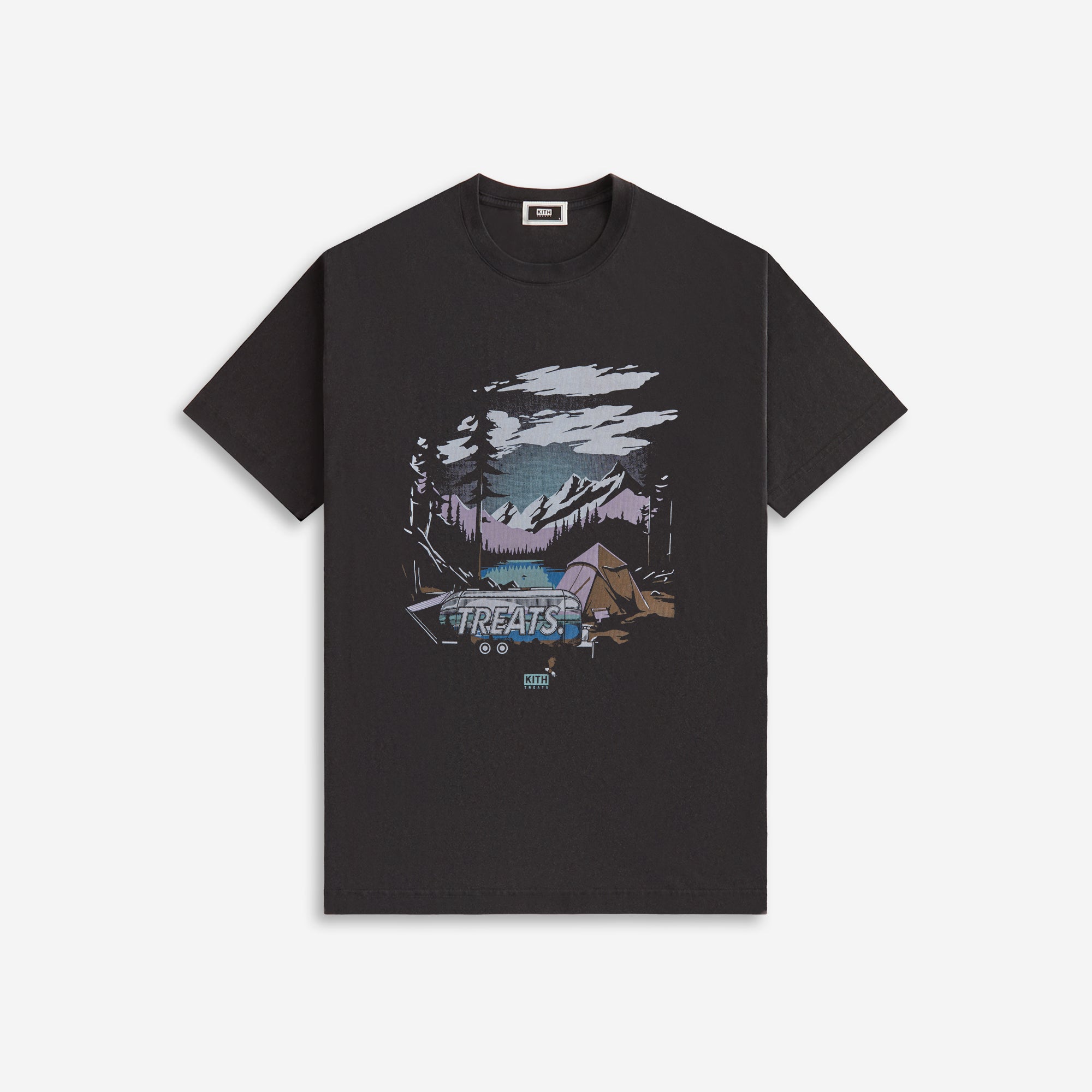 Kith Treats Tour Tee L Navy 紺 ディスカウント New York