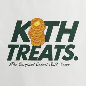 Kith Treats Waffle Vintage Long Sleeve Tee - White