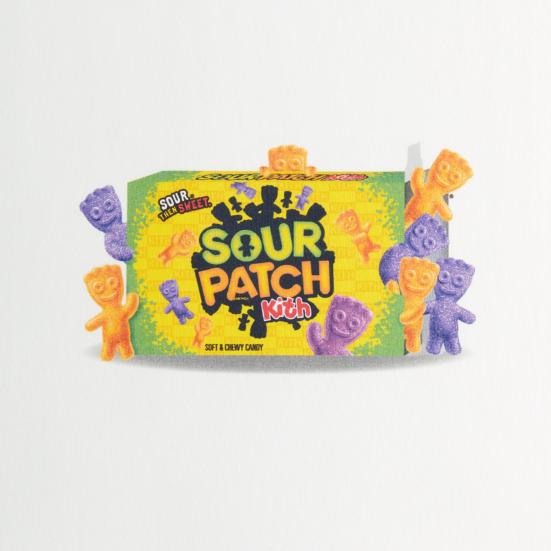 Kith Treats for SOUR PATCH KIDS® Candy Box Vintage Tee - White