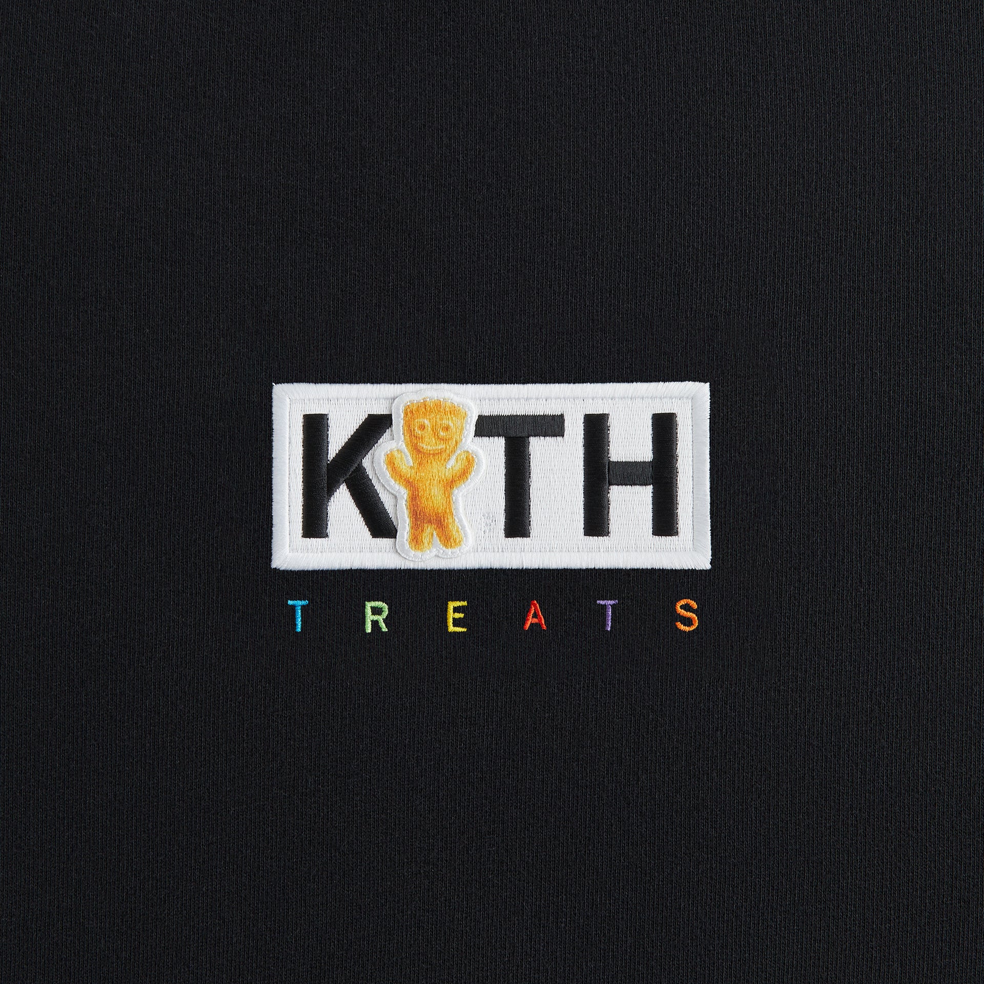 Kith Treats for SOUR PATCH KIDS® Classic Logo Nelson Crewneck - Black