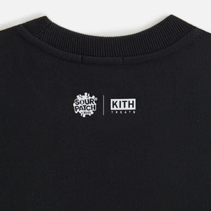 UrlfreezeShops Treats for SOUR PATCH KIDS® Classic Logo Nelson Crewneck - Black