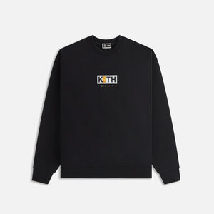 UrlfreezeShops Treats for SOUR PATCH KIDS® Classic Logo Nelson Crewneck - Black