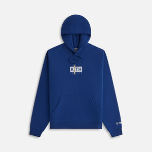 Blue kith hoodie on sale