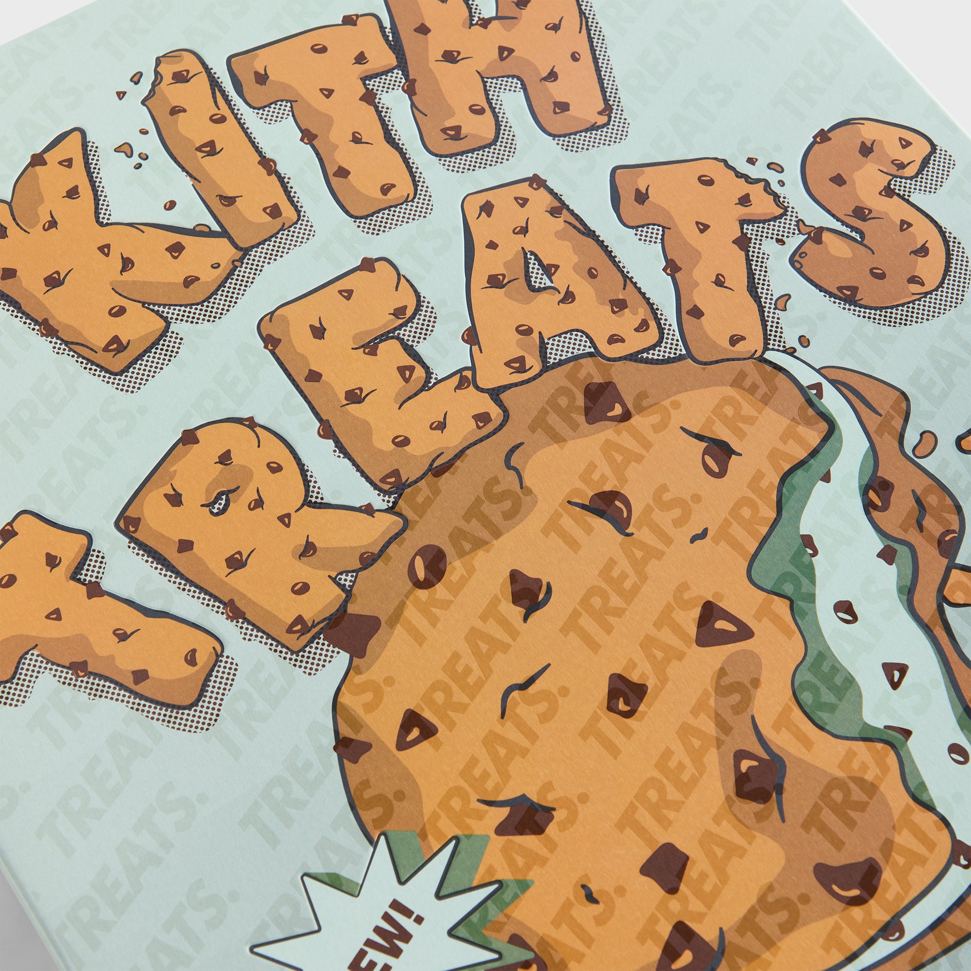 【送料無料】Kith Treats Mint Chip TeeミントチップTシャツ Kith Treats Mint Chip Tee - Black