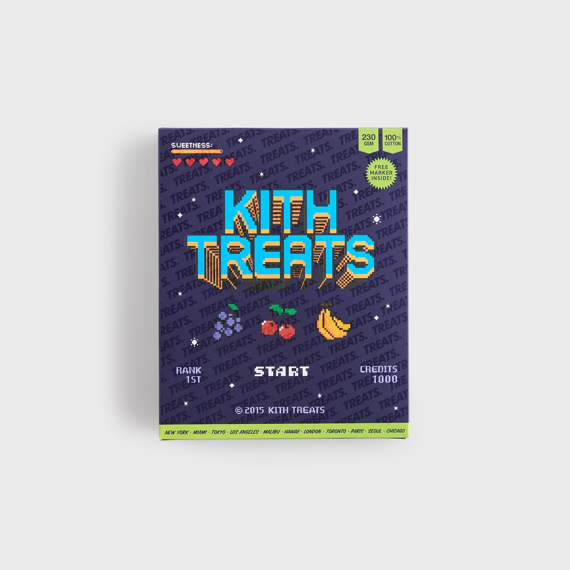 Kith Treats Grape Arcade Tee - Waffle