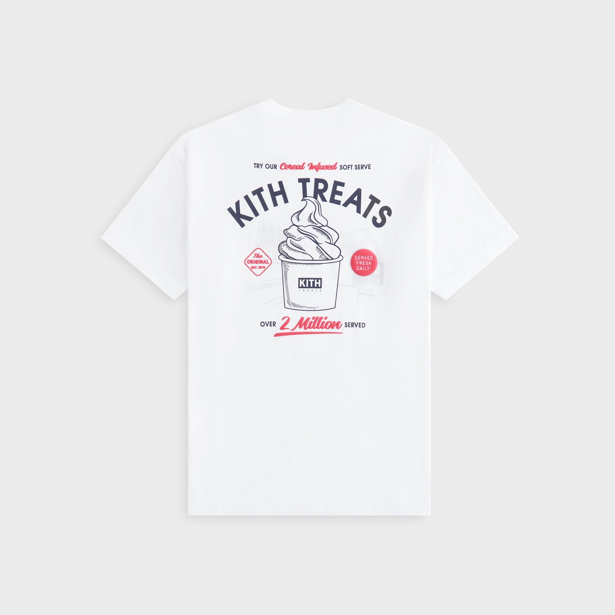 【KITH 】Treats Doughnut TEE / WHITE Kith Treats Doughnut II Tee White Men's - SS24 - US