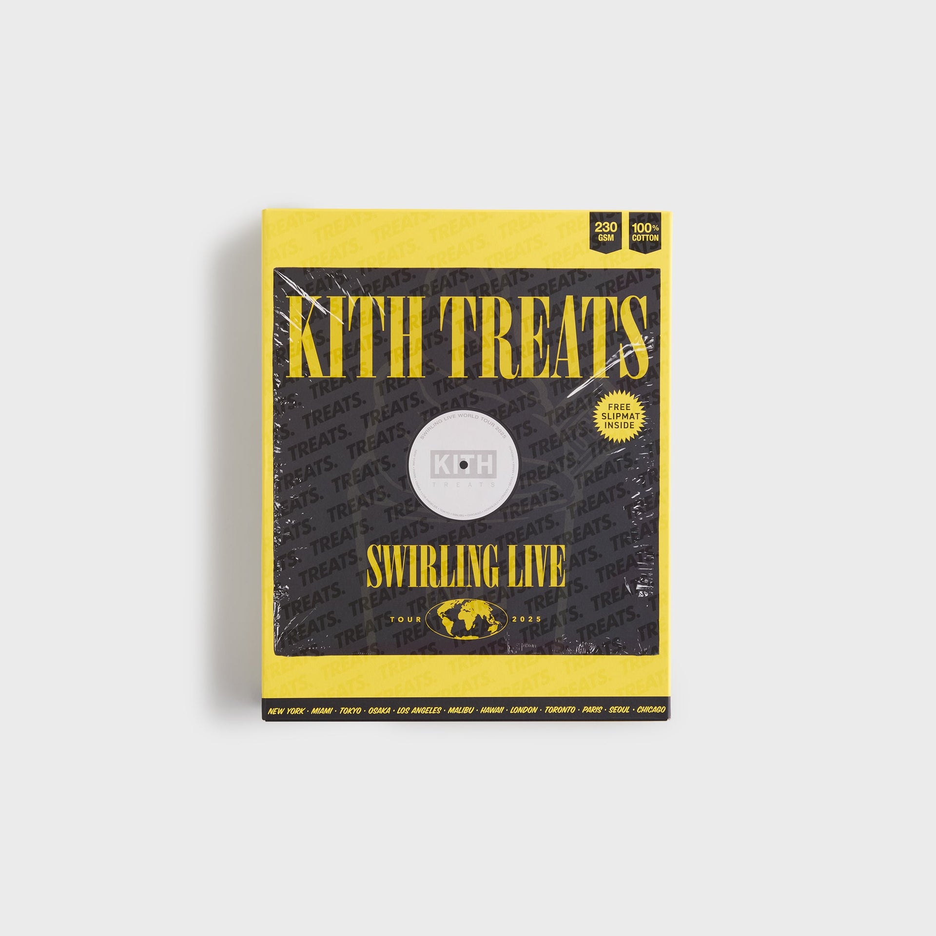 Kith Treats Swirling Live Tour Vintage Pocket Tee - Black