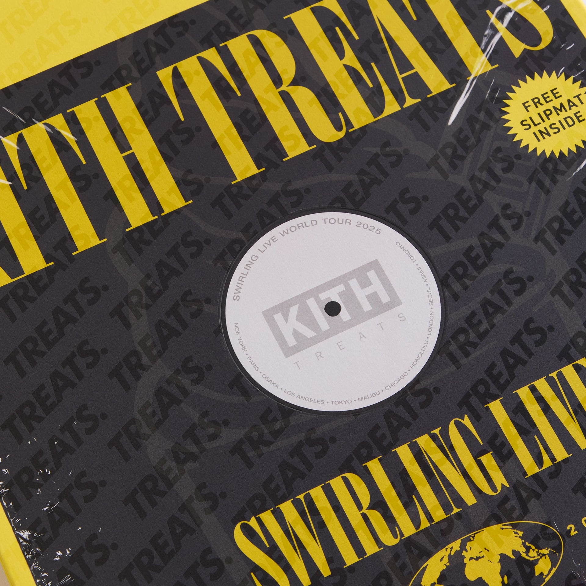 Kith Treats Swirling Live Tour Vintage Pocket Tee - White