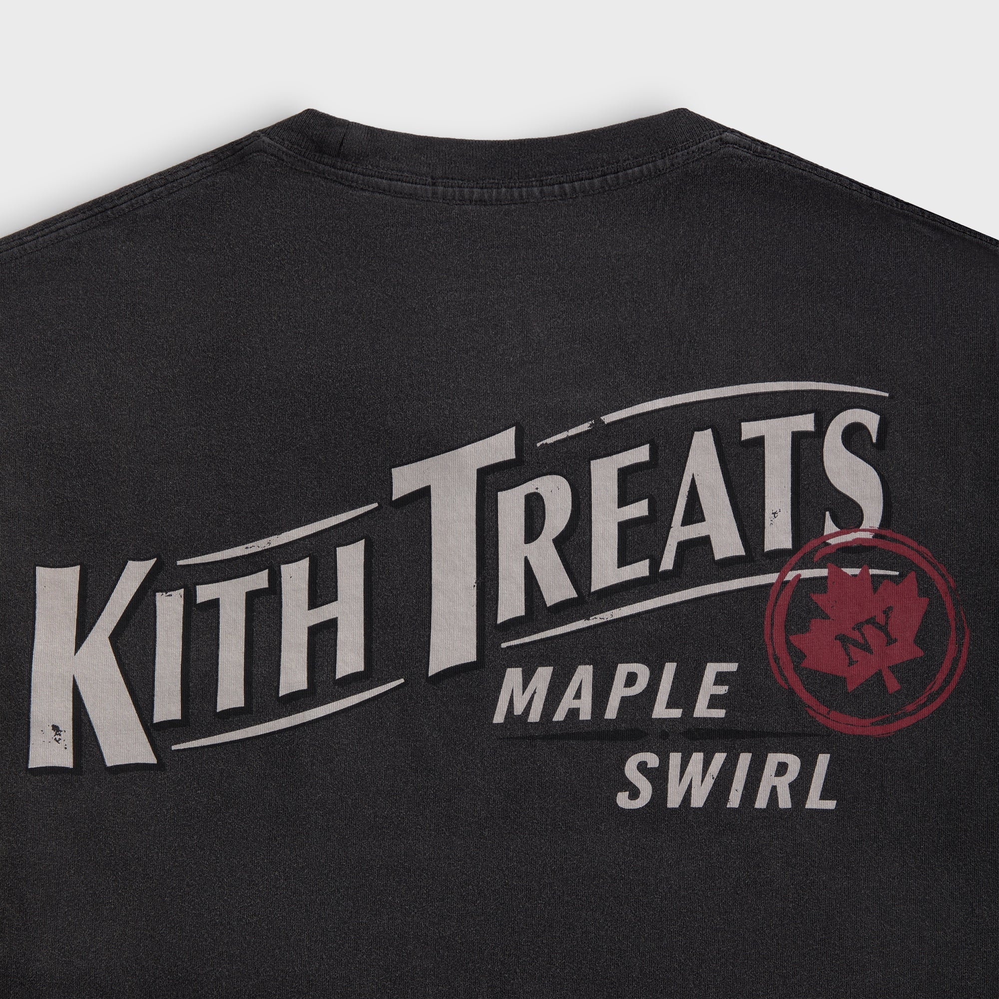 Kith Treats Leaf Vintage Pocket Tee - Black