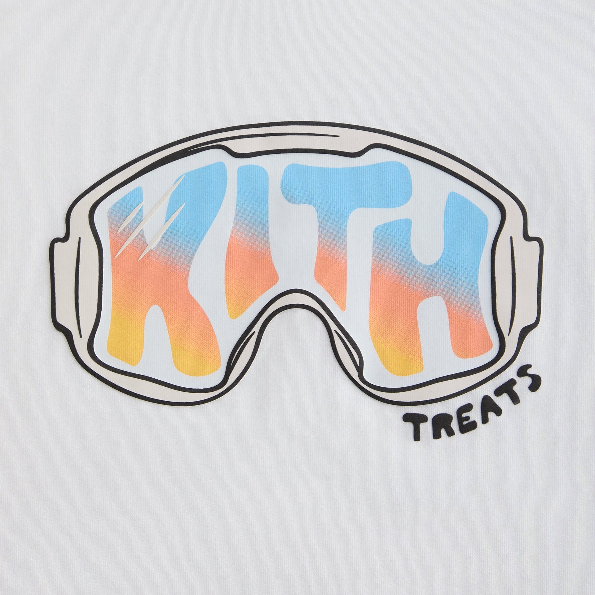 Erlebniswelt-fliegenfischenShops Treats Ski Goggles Tee - White