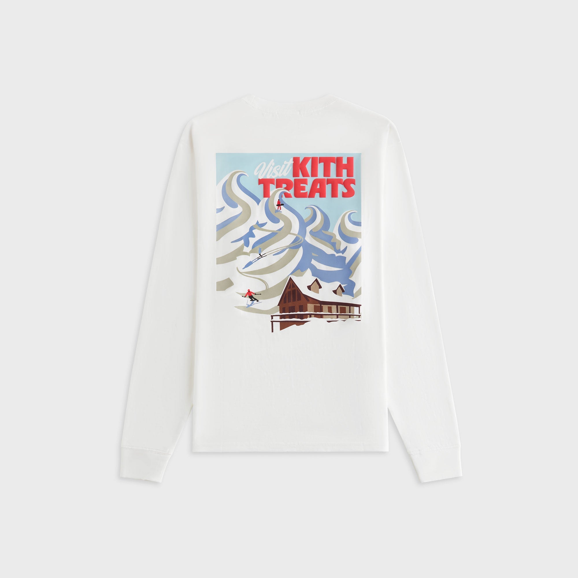 Kith Treats Summit Lodge Long Sleeve Tee - White