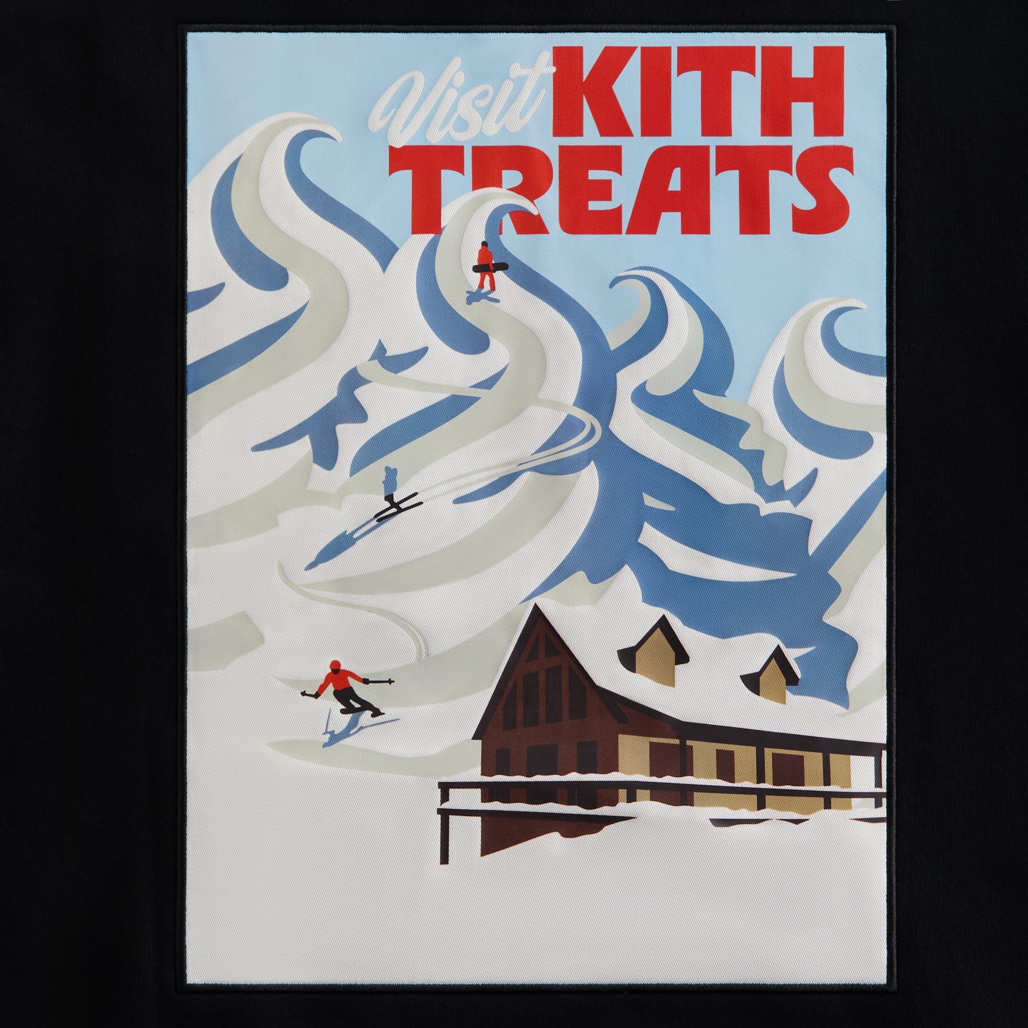 Kith Treats Summit Lodge Williams III Hoodie - Black