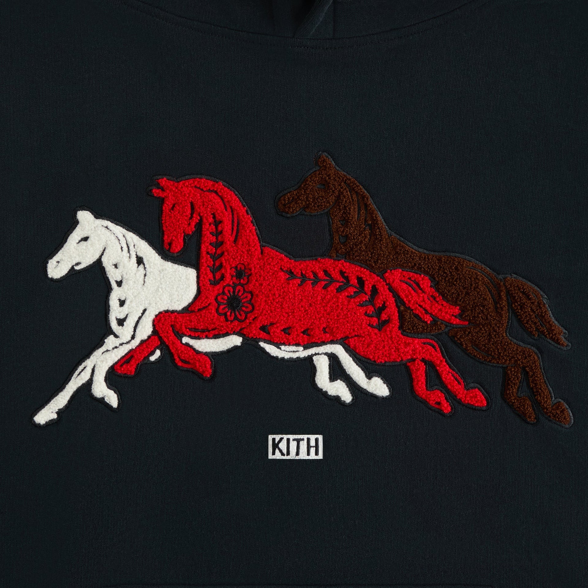 Kith Treats Stallion Nelson Hoodie - Black