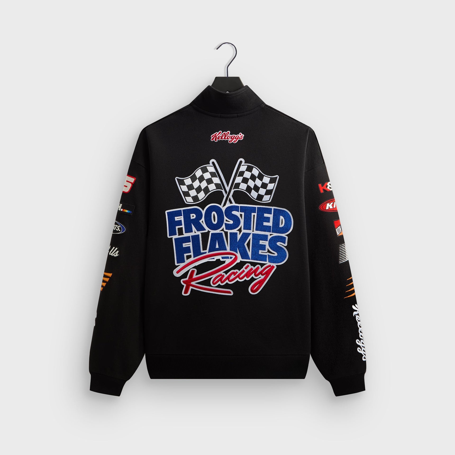 Kith Treats for Kellogg’s Frosted Flakes® Cereal & Tony the Tiger® Racing Nelson Quarter Zip - Black