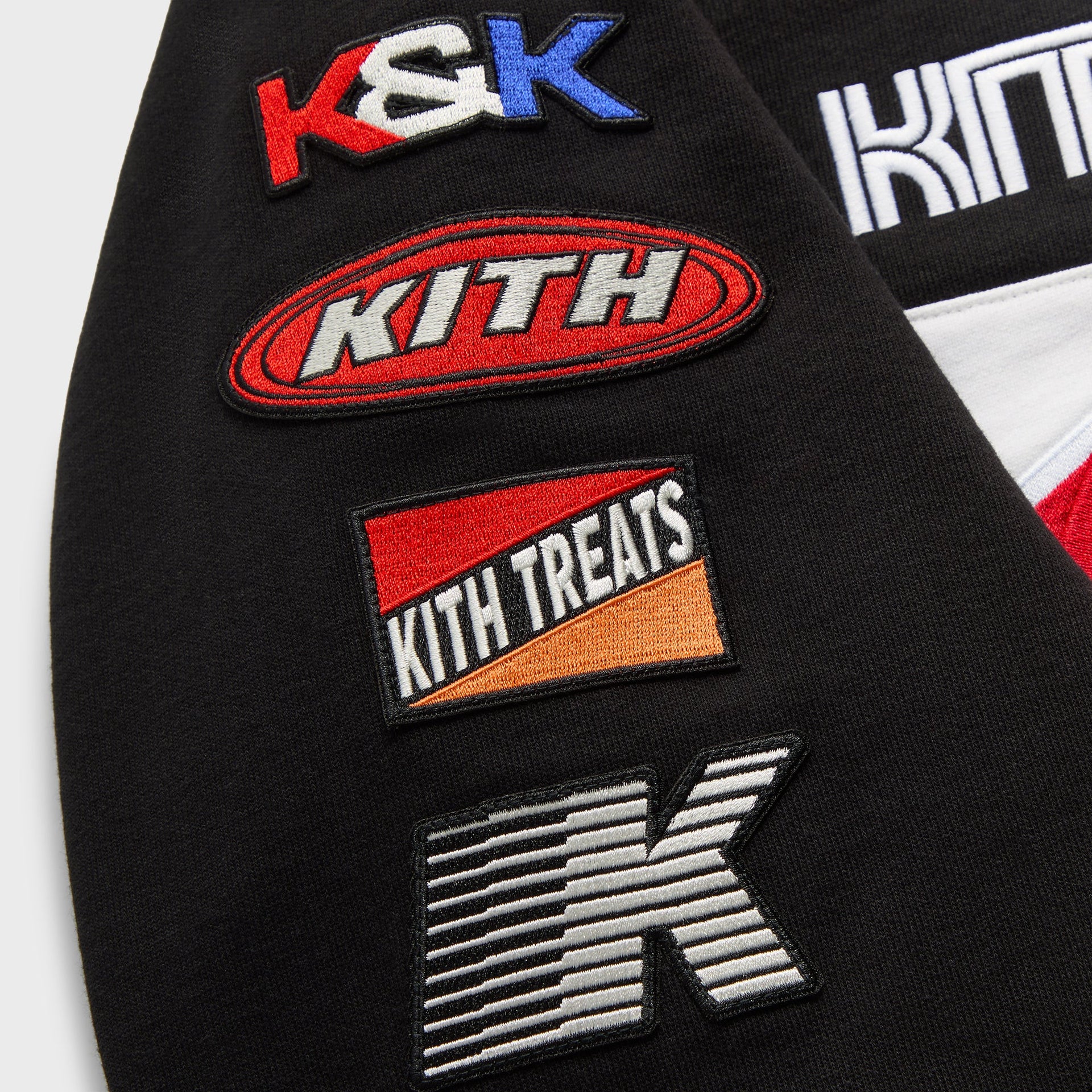 Kith Treats for Kellogg’s Frosted Flakes® Cereal & Tony the Tiger® Racing Nelson Quarter Zip - Black