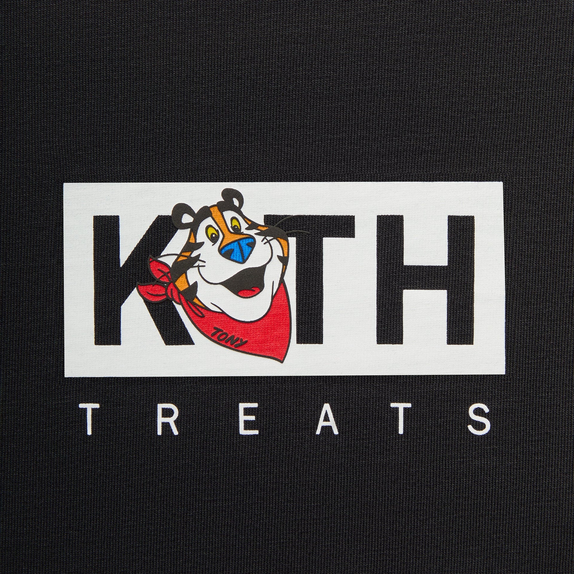Kith Treats for Kellogg’s Frosted Flakes® Cereal & Tony the Tiger® Classic Logo Tee - Black