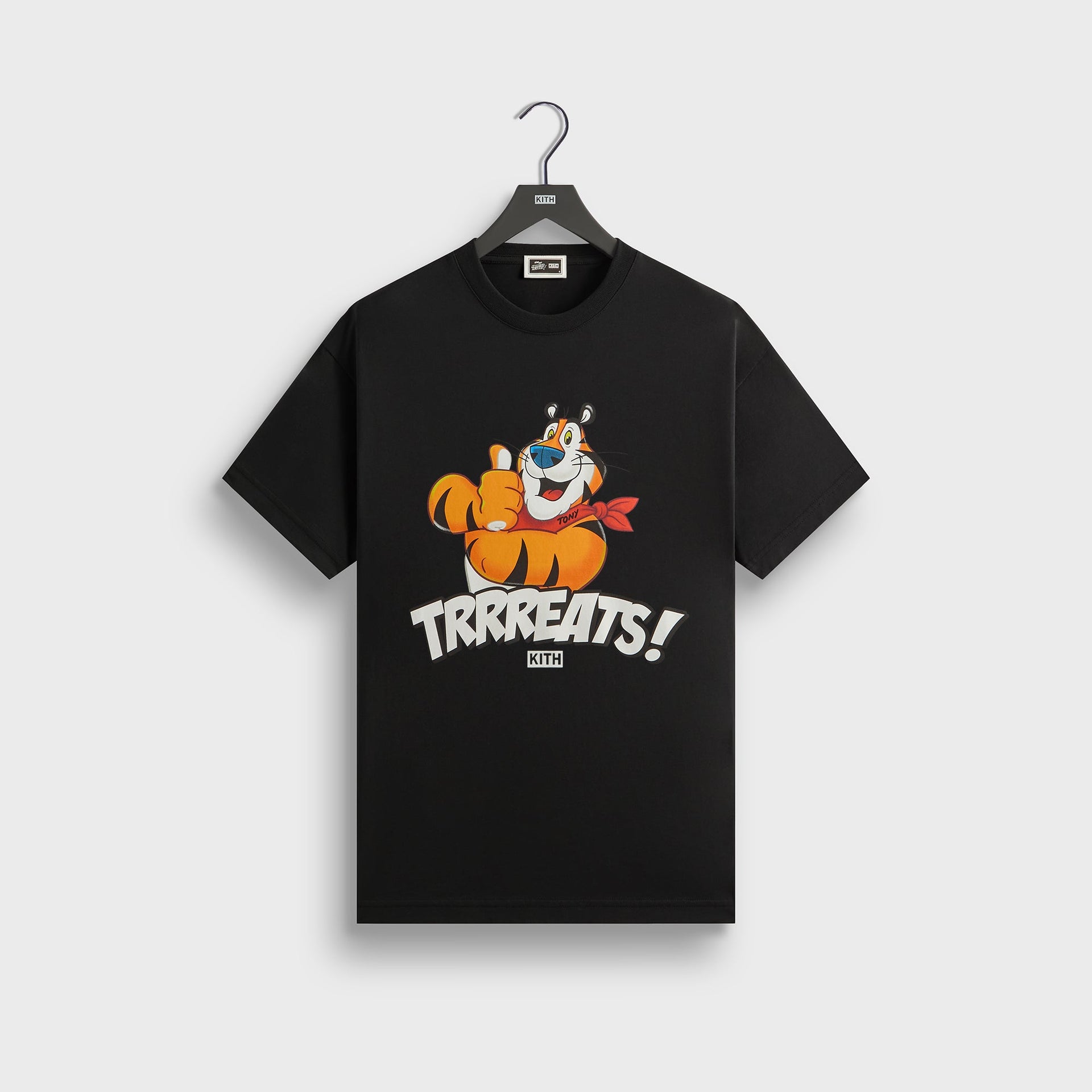 Kith Treats for Kellogg’s Frosted Flakes® Cereal & Tony the Tiger® Thumbs Up Tee - Black