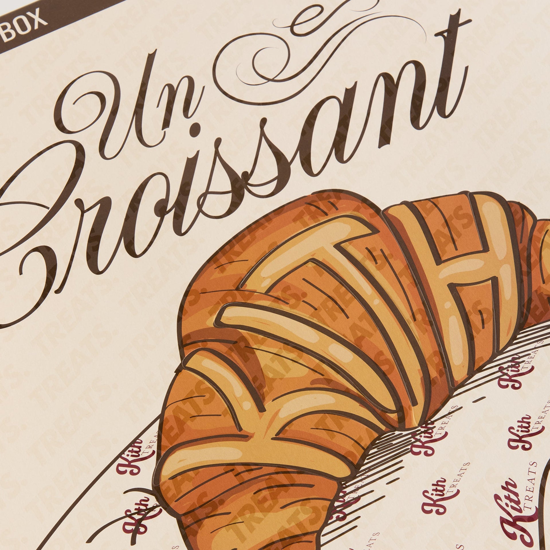 Kith Treats Croissant Long Sleeve Pocket Tee - Sandrift