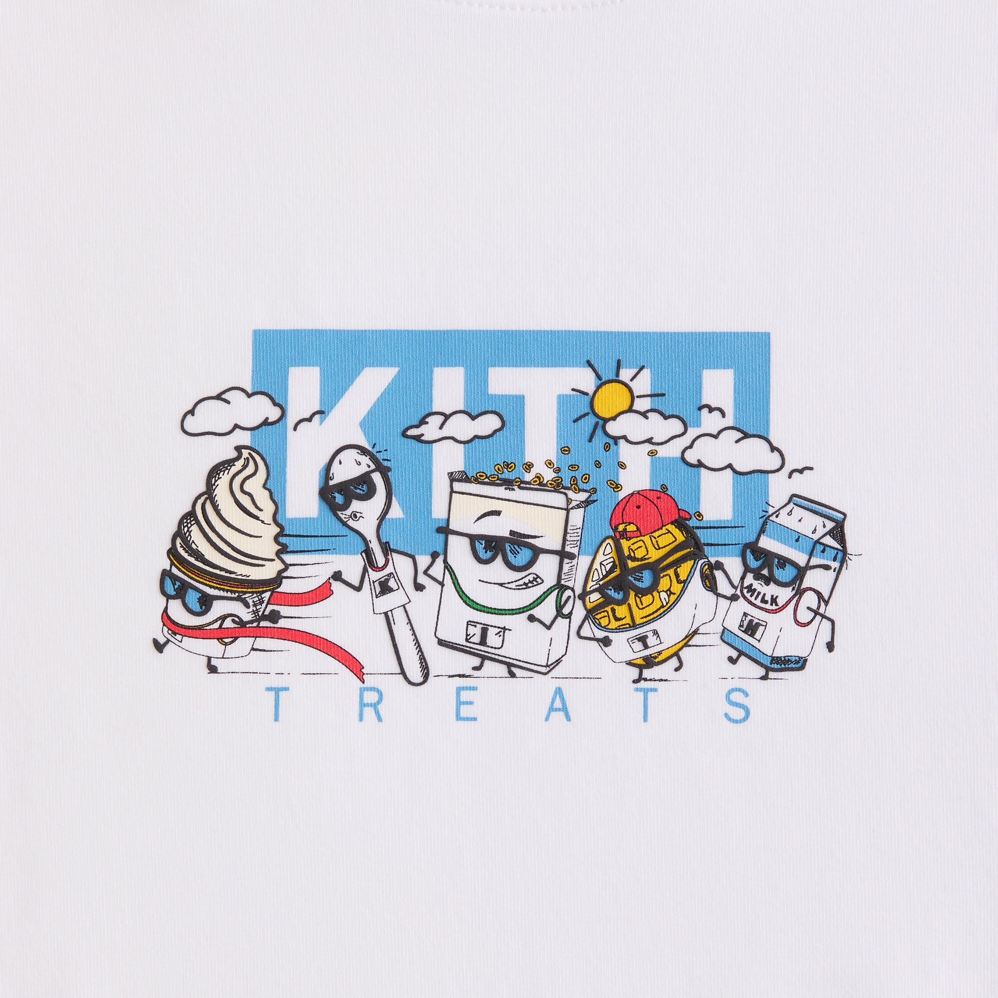 トップス Kith Treats Swirlathon Tee Kith Treats Swirlathon Tee - White