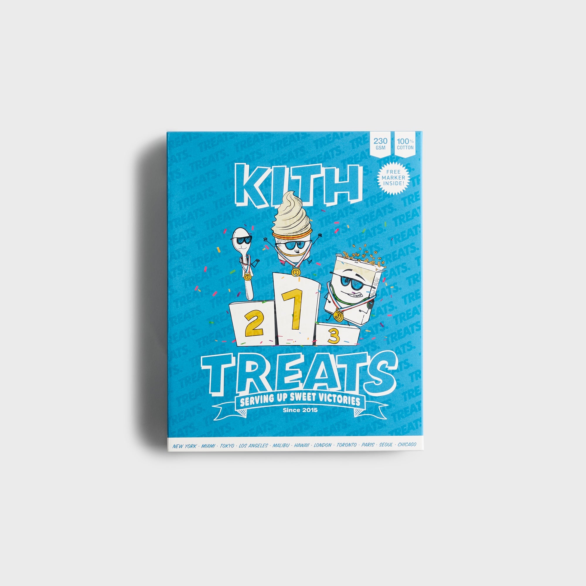 【たまご】KITH TREATS SWIRLATHON TEE Kith Treats Swirlathon Tee - White