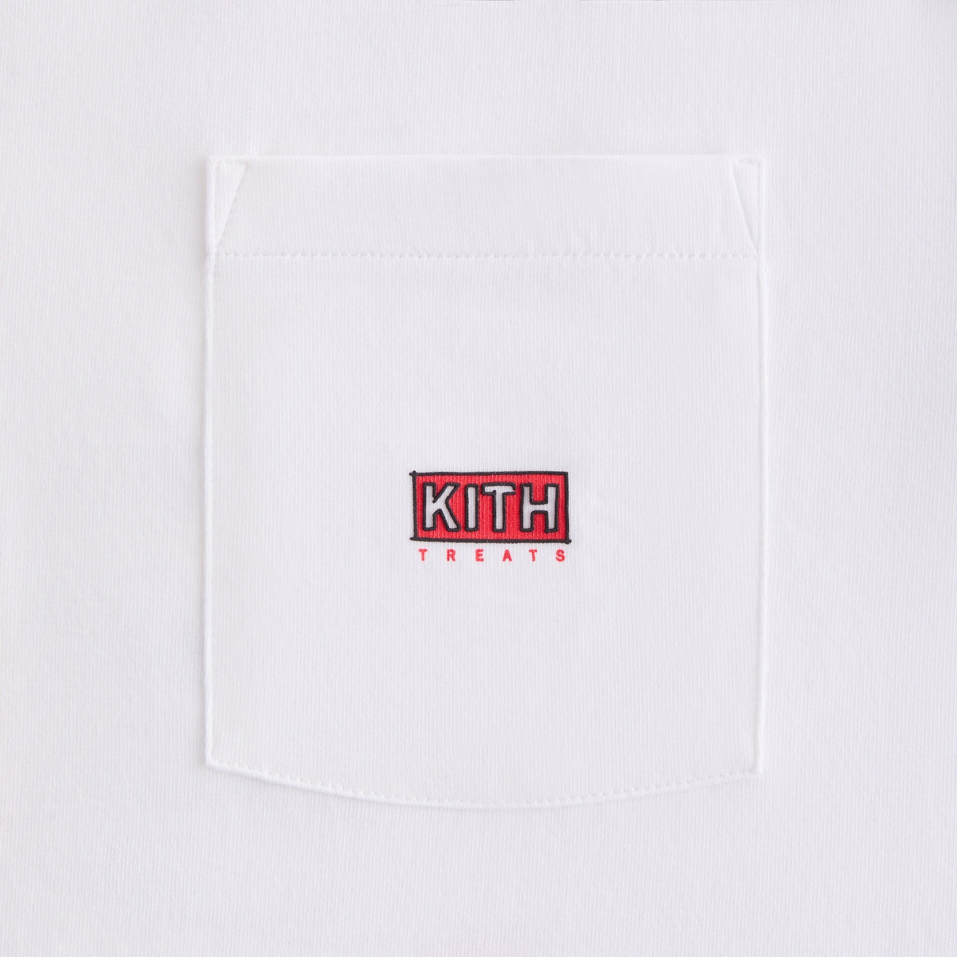 Kith Treats Finish Line Pocket Tee - White
