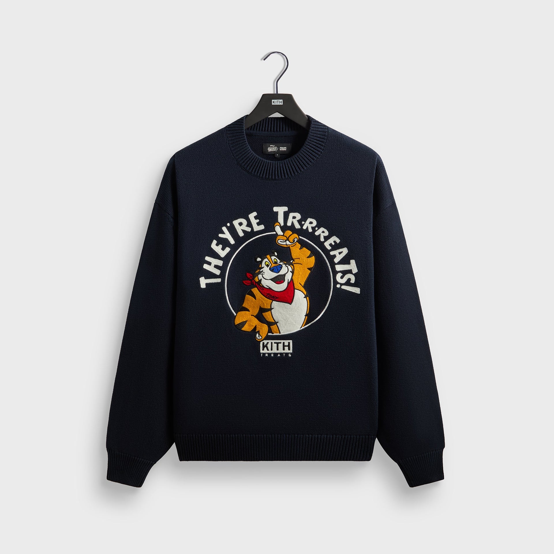 Kith Treats for Kellogg’s Frosted Flakes® Cereal & Tony the Tiger® Lewis Sweater - Nocturnal