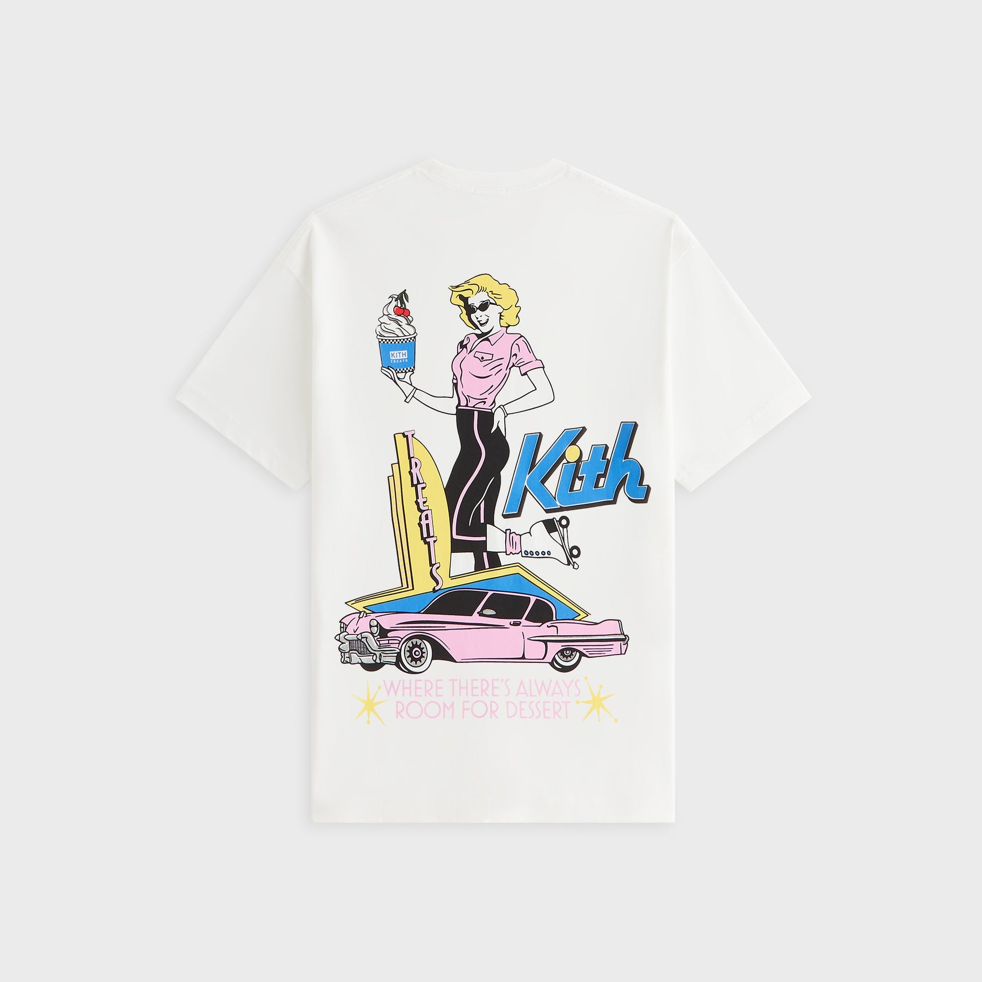 Kith Treats Diner Drive Thru Tee - White