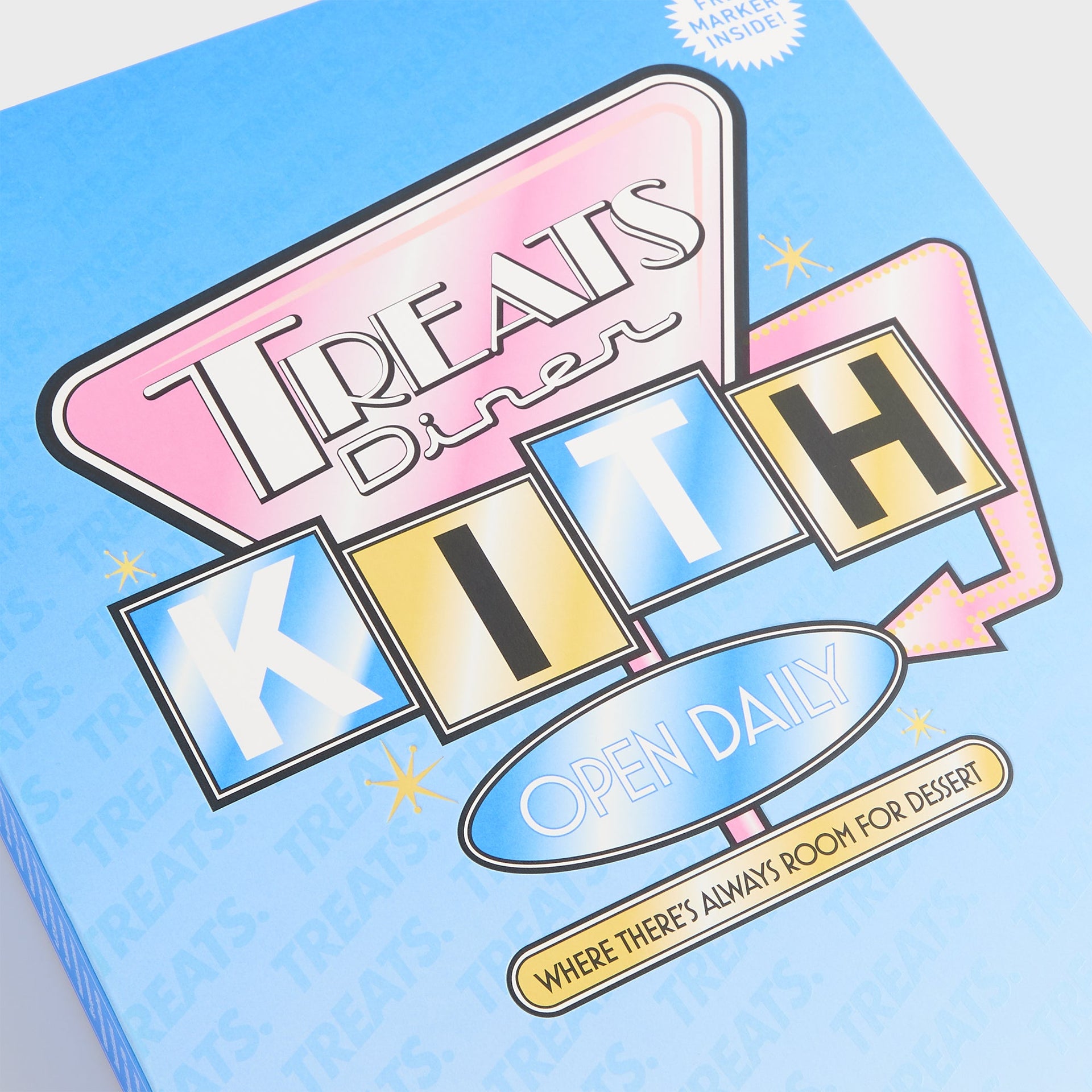 Kith Treats Diner Neon Sign Tee - Black