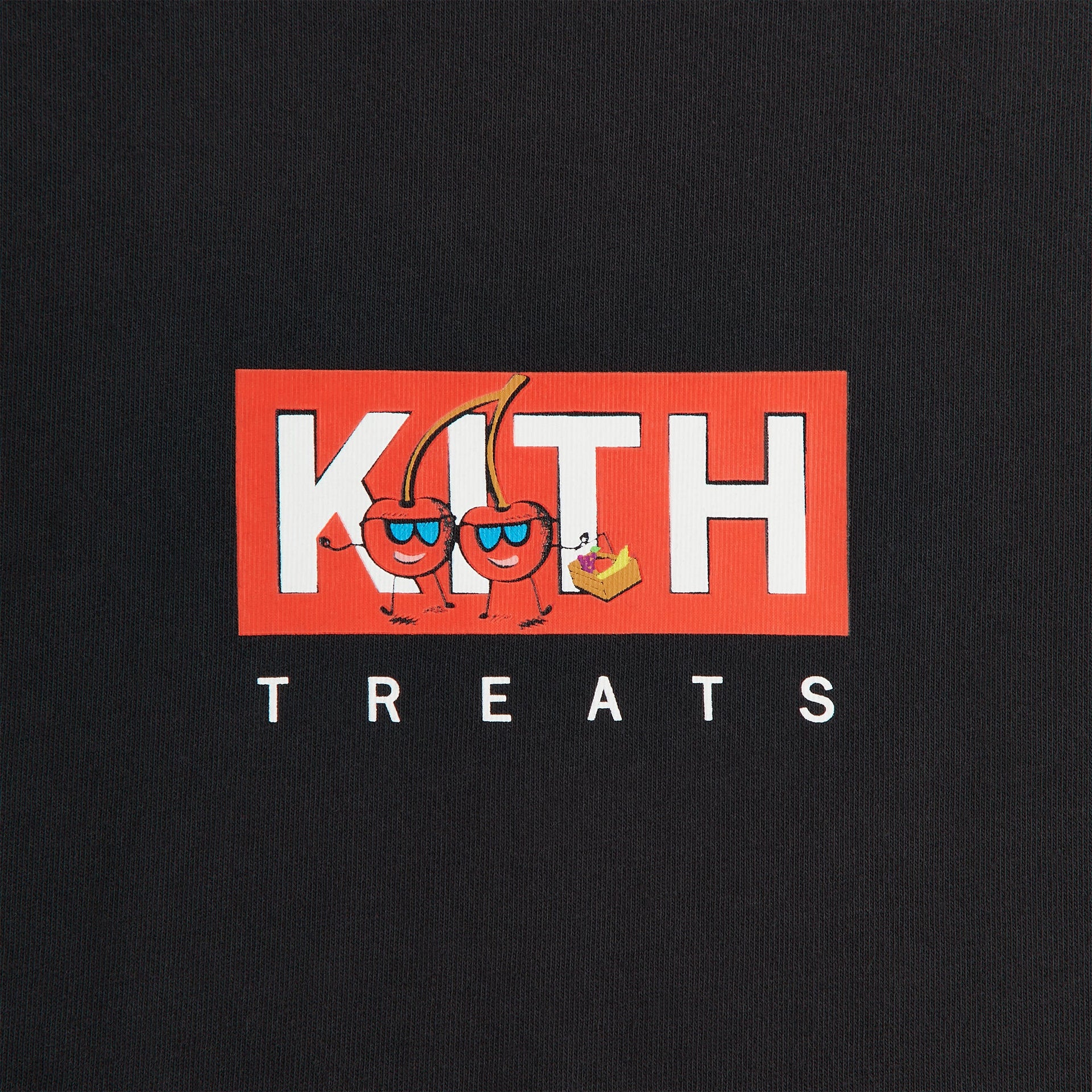Kith Treats Cherry Classic Logo Tee - Black